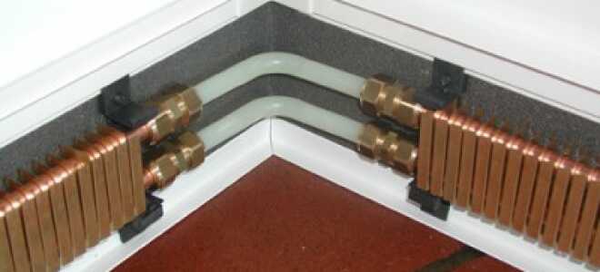 Электрический и водяной теплый плинтус своими руками: нюансы обустройства