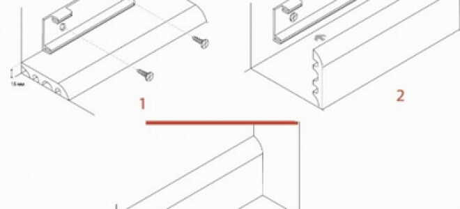 Как правильно крепить и красить напольный плинтус МДФ: пример работ