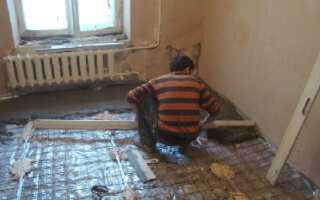 Способы как утеплить пол в квартире на первом этаже
