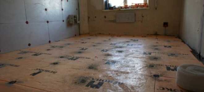 Утепление пола в квартире на первом этаже — выбор технологии