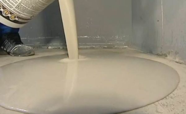 Самовыравнивающаяся стяжка