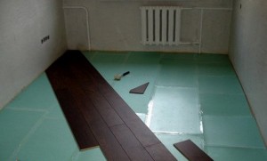 Диагональная укладка ламината